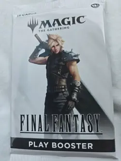 10(ten)- Final Fantasy Magic the Gathering Play Booster packs mtg - Image 1