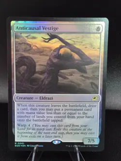 R 0001 Anticausal Vestige FOIL Eldrazi Rare EOE Edge of Eternities MTG Card NM - Image 1