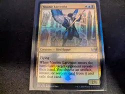 MTG Magic the Gathering FOIL Nimble Larcenist SNC! - Image 1