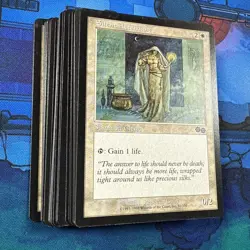 Silent Attendant - Urza's Saga - MTG Magic - Common - White Creature, Lot Of 41 - Image 1