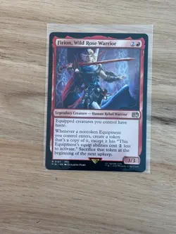 Firion, Wild Rose Warrior - Final Fantasy MTG Magic Rare FFII 0137 - Image 1
