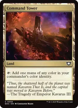 NM Command Tower, MTG, Edge of Eternities, Magic the Gathering, 59 - Image 1