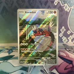 KORAIDON 2023 Pokemon Scarlet & Violet Black Star Promo ART RARE POKEMON 014 - Image 1