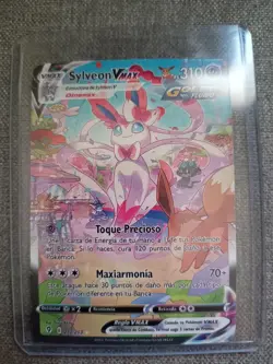 Sylveon VMAX 212/203 Pokemon Card Alternate Card, Secret Art - Image 1