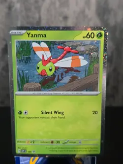 Yanma SVP 185 - Pokemon Scarlet & Violet Black Star Promo - Journey Together - Image 1
