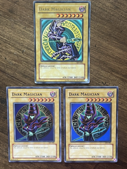 Yugioh Dark Magician LOT of 3 SDY-006 & SYE-001 LP - NM - Image 1