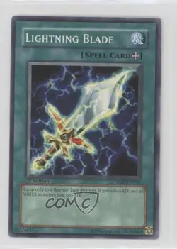 Lightning Blade 1st Ed. YuGiOh Jaden Yuki Starter Deck #YSDJ-EN023 2007 0yj1 - Image 1