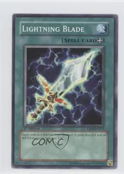 Lightning Blade 1st Ed. YuGiOh Jaden Yuki Starter Deck #YSDJ-EN023 2007 0n8 - Image 1