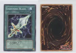 Lightning Blade 1st Ed. YuGiOh Jaden Yuki Starter Deck #YSDJ-EN023 2007 0n8 - Image 3