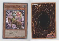 Chiron the Mage 1st Ed. YuGiOh Jaden Yuki Starter Deck #YSDJ-EN015 2007 0n8 - Image 3