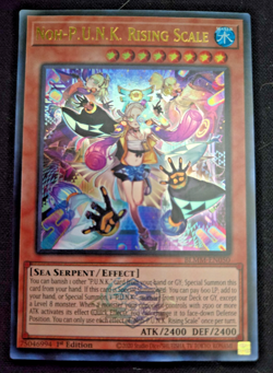 Yugioh Noh-P.U.N.K. Rising Scale - Battles of Legend: Monster Mayhem BLMM-EN050 - Image 1