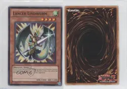 Lancer Lindwurm 1st Ed. YuGiOh Extreme Victory #EXVC-EN092 e6m - Image 3