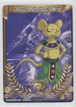 2019 Dragon Ball Super CCG - Championship Final Merit Card Pack #4 0p70 - Image 1
