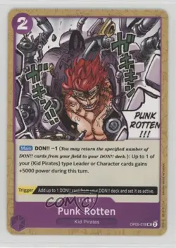2023 One Piece Card Game: Awakening of the New Era OP05 Punk Rotten 12u8 - Image 1