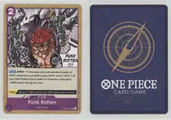 2023 One Piece Card Game: Awakening of the New Era OP05 Punk Rotten 12u8 - Image 3