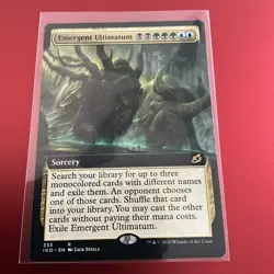 Emergent Ultimatum (Extended Art) Ikoria: Lair of Behemoths NM CARD MTG - Image 1