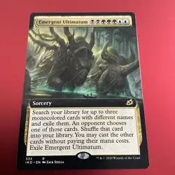 Emergent Ultimatum (Extended Art) Ikoria: Lair of Behemoths NM CARD MTG - Image 2