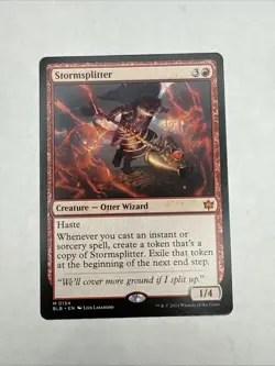 MTG Stormsplitter Regular Card Bloomburrow #0154 - Image 1