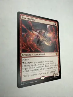 MTG Stormsplitter Regular Card Bloomburrow #0154 - Image 2