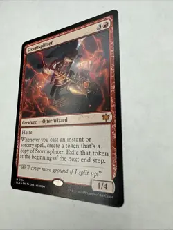 MTG Stormsplitter Regular Card Bloomburrow #0154 - Image 3
