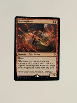 MTG Stormsplitter Regular Card Bloomburrow #0154 - Image 1