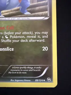 Gabite 89/124 B&W Dragon Exalted 2012 - Pokemon Card - LP - Image 3