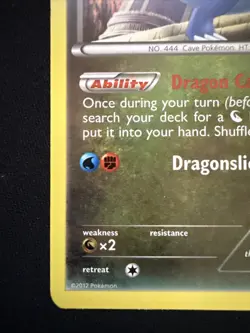 Gabite 89/124 B&W Dragon Exalted 2012 - Pokemon Card - LP - Image 4