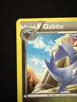 Gabite 89/124 B&W Dragon Exalted 2012 - Pokemon Card - LP - Image 5