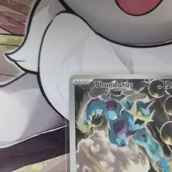 Thundurus SVP 209 NM/MINT Pokemon Center Holo Rare ETB Promo White Flare Card - Image 3