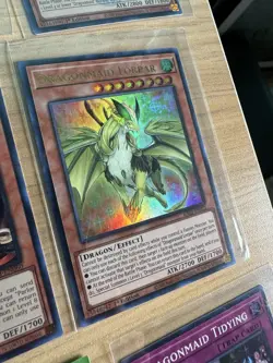 Dragonmaid Card Lot Yugioh BLMm And RA04 RA03 Mixed Lot - Image 5