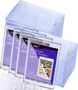 120ct Magnetic Card Holder for Trading Cards, 35pt One 120, Clear - Image 1