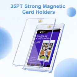 120ct Magnetic Card Holder for Trading Cards, 35pt One 120, Clear - Image 2