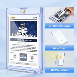 120ct Magnetic Card Holder for Trading Cards, 35pt One 120, Clear - Image 3