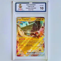 POKEMON CARD Paldea Evolved 127/193 Double Rare Ting-Lu EX MGC 10 Not PSA 10💎 - Image 1