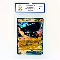 POKEMON CARD Paldea Evolved 127/193 Double Rare Ting-Lu EX MGC 10 Not PSA 10💎 - Image 4