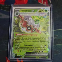 Forretress ex 002/091 - Paldean Fates - Double Rare - Pokemon Card - Image 3