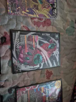 DragonBall card game mixed villain lot. 10 cards as shown. - Image 5