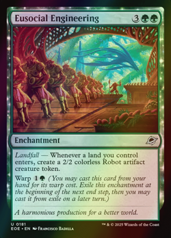 MTG Eusocial Engineering Foil ** Edge of Eternities ** English - Image 1