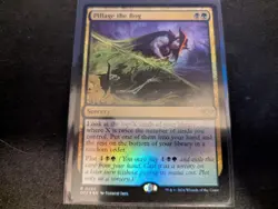 MTG Magic the Gathering FOIL Pillage the Bog OTJ! - Image 1