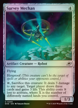 MTG Survey Mechan Foil ** Edge of Eternities ** English - Image 1