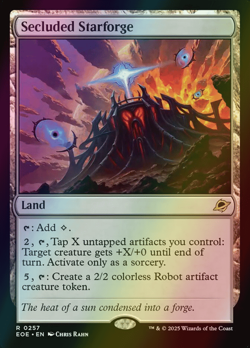 MTG Secluded Starforge Foil ** Edge of Eternities ** English - Image 1