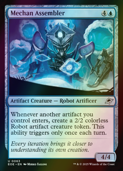 MTG Mechan Assembler Foil ** Edge of Eternities ** English - Image 1