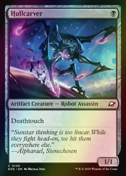MTG Hullcarver Foil ** Edge of Eternities ** English - Image 1