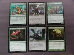 MTG Magic Cards lot of 6 - PAUPER MIDRANGE SHELL - suspend, ramp, recur, swarm - Image 1