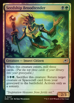 MTG Seedship Broodtender Foil ** Edge of Eternities ** English - Image 1