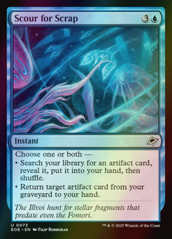 MTG Scour for Scrap Foil ** Edge of Eternities ** English - Image 1