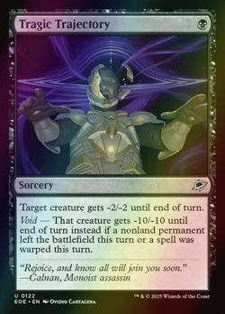 MTG Tragic Trajectory Foil ** Edge of Eternities ** English - Image 1