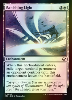 MTG Banishing Light Foil ** Edge of Eternities ** English - Image 1