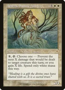 MTG - Atalya, Samite Master - Invasion - X1 - (LP) - - Image 1