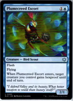 Plumecreed Escort - 65 - Bloomburrow - Magic MTG - NM - Image 1